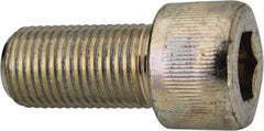 Value Collection - 1/2-20 UNF Hex Socket Drive, Socket Cap Screw - Alloy Steel, Zinc-Plated Finish, Fully Threaded, 1" Length Under Head - Caliber Tooling