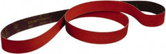 3M - 1" Wide x 30" OAL, 80 Grit, Ceramic Abrasive Belt - Ceramic, Medium, Coated, Series 947A - Caliber Tooling