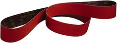 3M - 6" Wide x 48" OAL, 60 Grit, Ceramic Abrasive Belt - Ceramic, Medium, Coated, Series 947A - Caliber Tooling