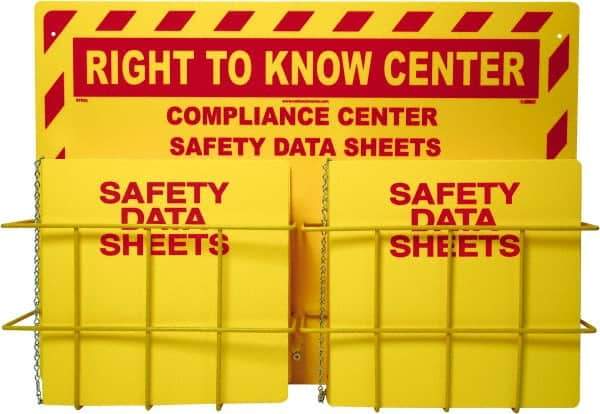 NMC - 20" Wide x 28" High, Information Center - 3 Rings, English - Caliber Tooling