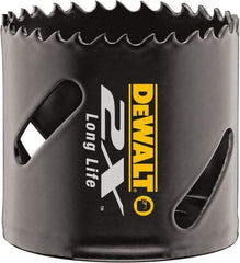 DeWALT - 5/8" Diam, 1-7/8" Cutting Depth, Hole Saw - Bi-Metal Saw, Toothed Edge - Caliber Tooling