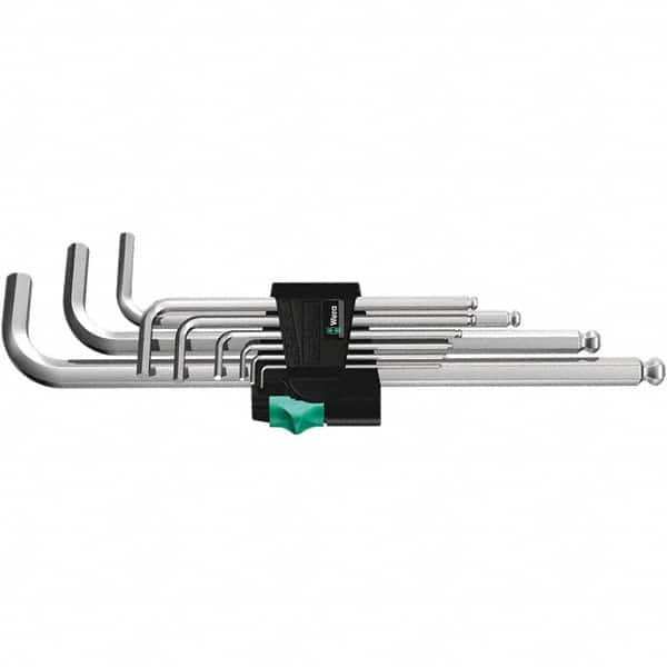 Wera - Hex Key Sets Tool Type: Hex Handle Type: L-Key Long Arm - Caliber Tooling