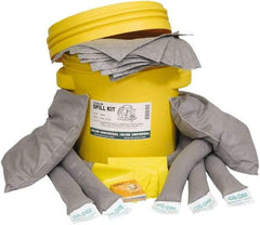 Oil-Dri - 20 Gal Capacity Universal Spill Kit - 20 Gal Plastic Overpack Container - Caliber Tooling