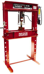 Sunex Tools - 40 Ton Air and Hydraulic Shop Press - 8-1/4 Inch Stroke, 1/3 HP - Caliber Tooling