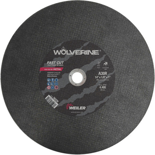 14″X1/8 TYPE 1 CUT OFF WHEEL TA30R - Caliber Tooling