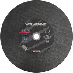 14″ × 3/32″ Type 1 Cut-Off Wheel, A46T, 1″ Arbor Hole - Caliber Tooling