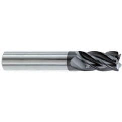 5/8" Dia. - 1-1/4" LOC - 3-1/2" OAL - .030-.035 Radius 5 FL Carbide S/E HP End Mill-AlTiN - Caliber Tooling