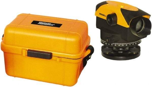 Johnson Level & Tool - Automatic, 32x Magnification, Optical Level - Accuracy Up to 1/16 Inch at 200 Ft. - Caliber Tooling