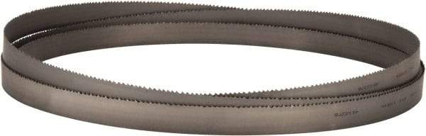 Lenox - 5 to 8 TPI, 13' 3" Long x 1" Wide x 0.035" Thick, Welded Band Saw Blade - Bi-Metal, Toothed Edge, Raker Tooth Set, Flexible Back - Caliber Tooling