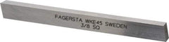 Seco - WKE45 Cobalt Square Tool Bit Blank - 3/8" Wide x 3/8" High x 4" OAL - Exact Industrial Supply