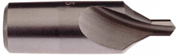 Link Industries - #15 Plain Cut 82° Incl Angle High Speed Steel Combo Drill & Countersink - Caliber Tooling