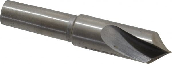 Link Industries - 3/8" Body Diam, 90°, 2" OAL, High Speed Steel Spotting Drill - Caliber Tooling