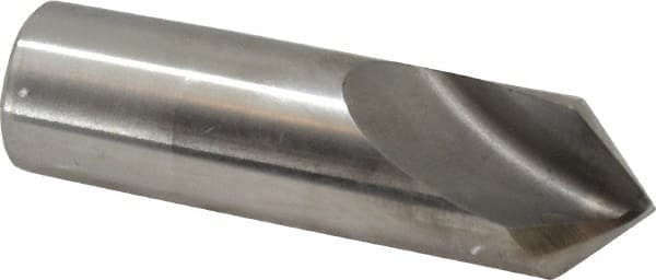 Link Industries - 5/8" Body Diam, 90°, 2-1/4" OAL, High Speed Steel Spotting Drill - Caliber Tooling