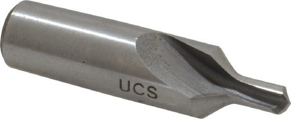 Link Industries - #5 Plain Cut 82° Incl Angle High Speed Steel Combo Drill & Countersink - Caliber Tooling