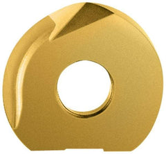 LMT - WPR2000 CF Grade LC610T Carbide Milling Insert - TiAlN/TiN Finish, 0.24" Thick, 2" Inscribed Circle - Caliber Tooling