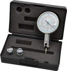 Value Collection - 0.03 Inch Range, 0.0005 Inch Dial Graduation, Horizontal Dial Test Indicator - White Dial, 0-15-0; 0-35-0 Dial Reading - Caliber Tooling