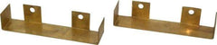 Value Collection - 4, 5 & 6" Jaw Width, Brass, Vise Jaw Cap - Compatible with 4, 5 & 6" Vises - Caliber Tooling