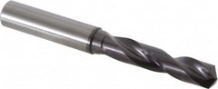 Guhring - 0.4173" 140° Spiral Flute Solid Carbide Screw Machine Drill Bit - Caliber Tooling