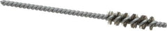 Schaefer Brush - 1/8 Inch Inside Diameter, 5/16 Inch Actual Brush Diameter, Stainless Steel, Power Fitting and Cleaning Brush - 1/8 Shank Diameter, 3-5/8 Inch Long, Twisted Wire Stem, 1/4 Inch Refrigeration Outside Diameter - Caliber Tooling