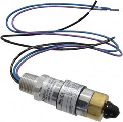 United Electric Controls - 1,500 Max psi, Compact Cylindral Pressure Switch - 1/4 Thread - Caliber Tooling