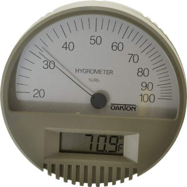 Oakton - 0 to 160°F, 20 to 100% Humidity Range, Thermo-Hygrometer - Caliber Tooling