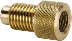 Parker - 1/4" Tube OD Access Valve Refrigerant Adapter - For Parker Brass Access Valves - Caliber Tooling