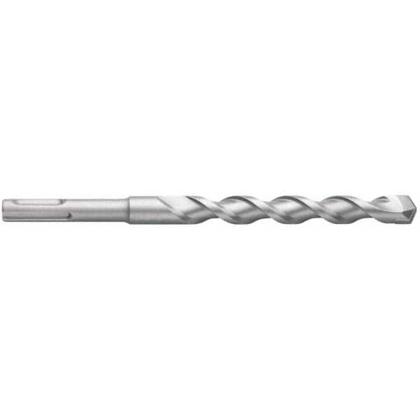 1/4″ Diam, SDS-Plus Shank, Carbide-Tipped Rotary & Hammer Drill Bit 2″ Usable Length, 4″ OAL, 2 Flutes