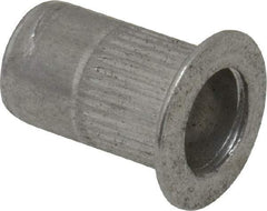 RivetKing - #10-32, 0.02 to 0.13" Grip, 19/64" Drill, Aluminum Standard Rivet Nut - Uncoated, Countersunk Head - Caliber Tooling