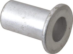 RivetKing - 5/16-18, 0.03 to 0.125" Grip, Aluminum Standard Rivet Nut - Uncoated, Drill Size Letter Z, Round Head - Caliber Tooling