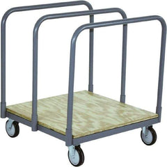 Jamco - 1,200 Lb Capacity Steel Panel Truck - Plywood Deck, 28" OAW - Caliber Tooling