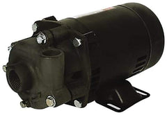 Pentair - ODP Motor, 115/208-230 Volt, 1 Phase, 3/4 HP, Cast Iron Straight Pump - 1 Inch Inlet, 3/4 Inch Outlet, 55 Max Head psi, Bronze Impeller, Cast Iron Shaft, Buna-N Seal, 55 Ft. Shut Off - Caliber Tooling