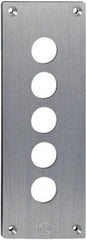 Schneider Electric - Pushbutton Control Station Front Plate - For Use with Harmony XAP - Caliber Tooling