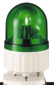 Schneider Electric - 24 VAC/VDC, 125 mAmp, Rotating Beacon LED Light - Surface Mounted, 5.81 Inch High, 84mm Diameter, 138 Flashes per min - Caliber Tooling