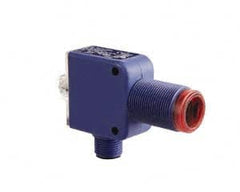 Telemecanique Sensors - M12 Connector, 0.1m Nominal Distance, Shock and Vibration Resistant, Diffused Photoelectric Sensor - 12 to 24 VDC, 500 Hz, Plastic, 2.36 Inch Wide x 1.72 Inch High - Caliber Tooling