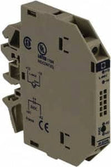 Schneider Electric - 13.6 Milliamp, NC Configuration, Interface Relay Module - DIN Rail Mount, 23 to 131°F, 5 VDC - Caliber Tooling