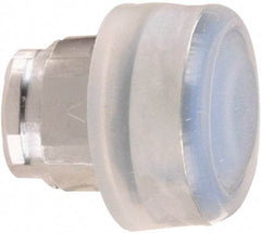 Schneider Electric - 22mm Mount Hole, Flush, Pushbutton Switch Only - Round, Blue Pushbutton, Nonilluminated, Momentary (MO) - Caliber Tooling