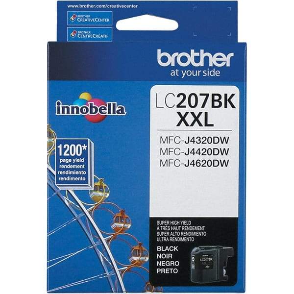 Brother - Black Ink Cartridge - Use with Brother MFC-J4320DW, J4420DW, J4620DW - Caliber Tooling