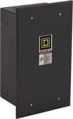 Square D - 1 NEMA Rated, 12 Pole, Electrically Held Lighting Contactor - 20 A (Tungsten), 30 A (Fluorescent), 110 VAC at 50 Hz, 120 VAC at 60 Hz, 12NO Contact Configuration - Caliber Tooling