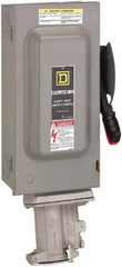 Square D - 60 Amp, 600 VAC, 3 Pole Nonfused Safety Switch - NEMA 1, 30 hp at 600 VAC (Single Phase), 60 hp at 600 VAC (Triple Phase) - Caliber Tooling