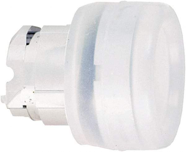 Schneider Electric - 22mm Mount Hole, Flush, Pushbutton Switch Only - Round, White Pushbutton, Nonilluminated, Momentary (MO) - Caliber Tooling