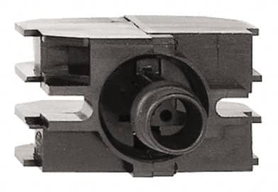 Schneider Electric - 2NO, 3 Amp, Electrical Switch Contact Block - 240 VAC, Screw Terminal, For Use with XACB, XACM - Caliber Tooling