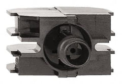 Schneider Electric - 3 Amp, Electrical Switch Contact Block - 240 VAC, Screw Terminal, For Use with XACB, XACM - Caliber Tooling