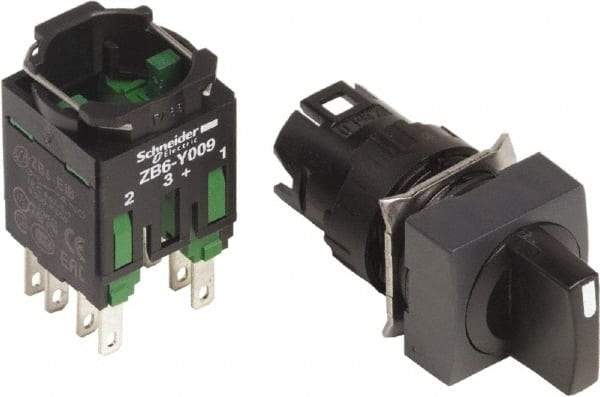 Schneider Electric - 16mm Mount Hole, 5 Position, Selector Switch Only - Maintained (MA), Nonilluminated - Caliber Tooling