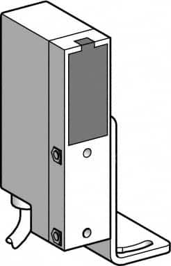 Telemecanique Sensors - Cable Connector, 15m Nominal Distance, Shock and Vibration Resistant, Retroreflective Photoelectric Sensor - 24 to 240 VAC/VDC, 20 Hz, ABS, Polycarbonate, 35mm Long x 18mm Wide x 70mm High - Caliber Tooling