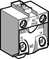 Telemecanique Sensors - NO/NC, Electrical Switch Contact Block - Caliber Tooling