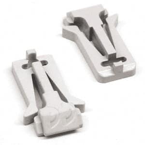 Schneider Electric - Circuit Breaker DIN Rail Mounting Clip - Use with Multi 9 Circuit Breaker - Caliber Tooling