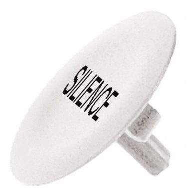 Schneider Electric - Flush Pushbutton Switch Cap - White, Round Button, Nonilluminated - Caliber Tooling