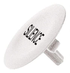 Schneider Electric - Flush Pushbutton Switch Cap - White, Round Button, Nonilluminated - Caliber Tooling