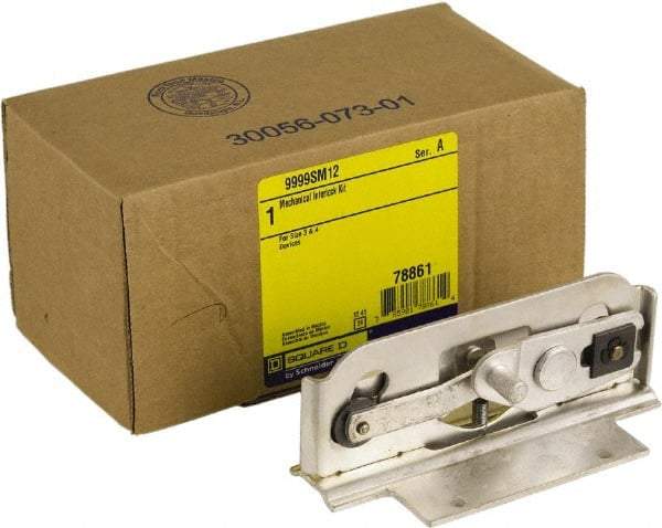 Square D - Contactor Mechanical Interlock - For Use with 2P/3P/4P/5P Contactor, Includes Mechanical Interlock - Caliber Tooling