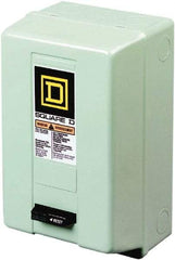 Square D - 3 Pole, 220 Coil VAC at 50 Hz, 240 Coil VAC at 60 Hz, 90 Amp NEMA Contactor - NEMA 1 Enclosure, 50 Hz at 220 VAC and 60 Hz at 240 VAC - Caliber Tooling